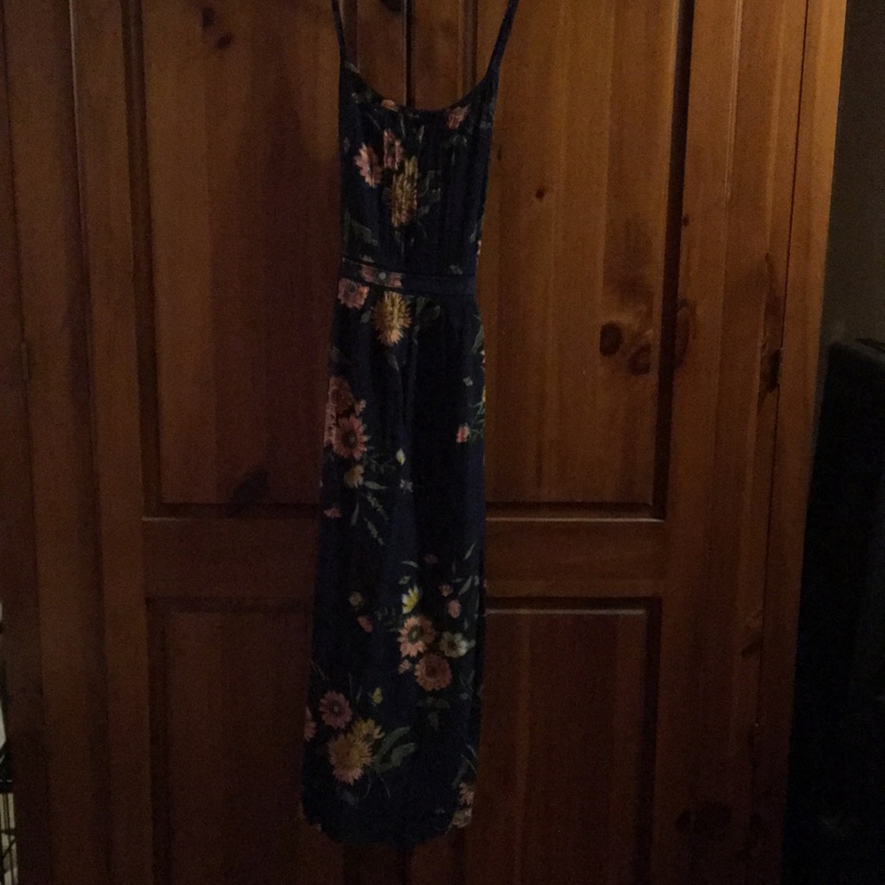 Old Navy navy with flower dress